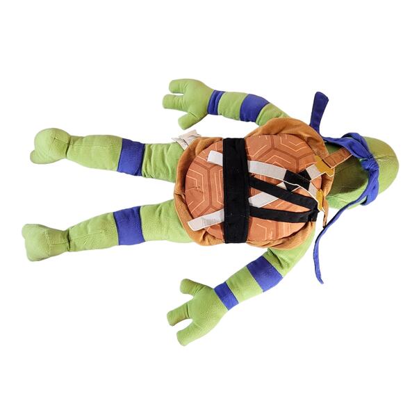 TMNT Mutant Mayhem Plush Leonardo Set 2 Ninja Turtle 26" Stuffed CollectibleToys - Picture 11 of 11